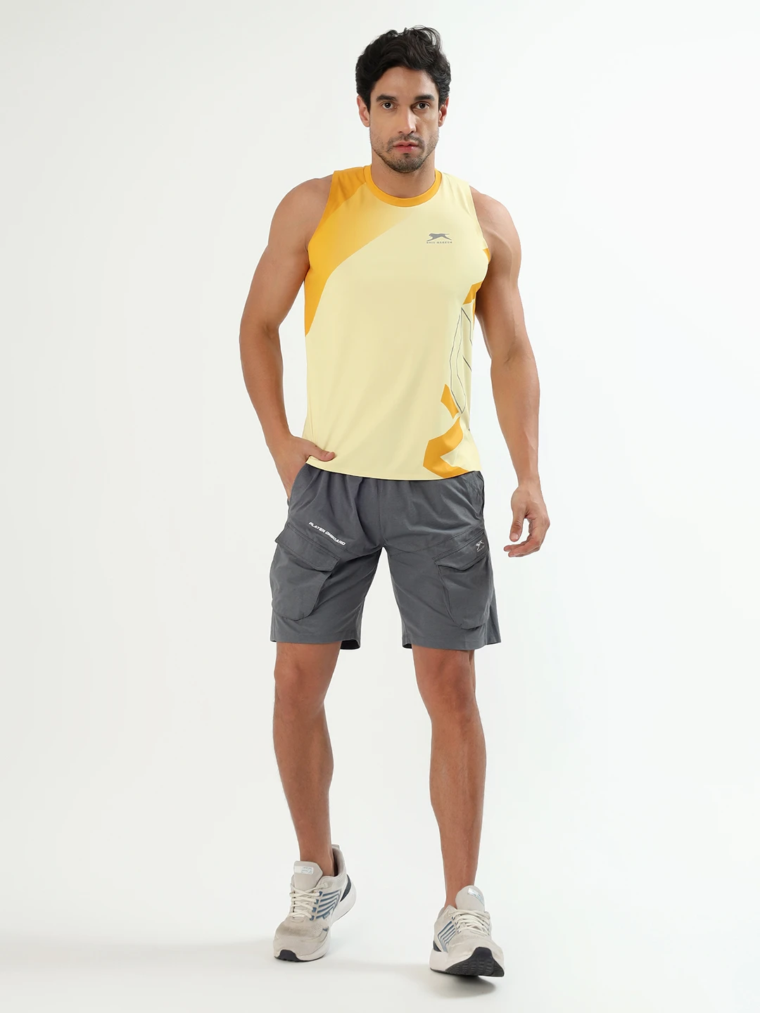 cargo shorts grey men