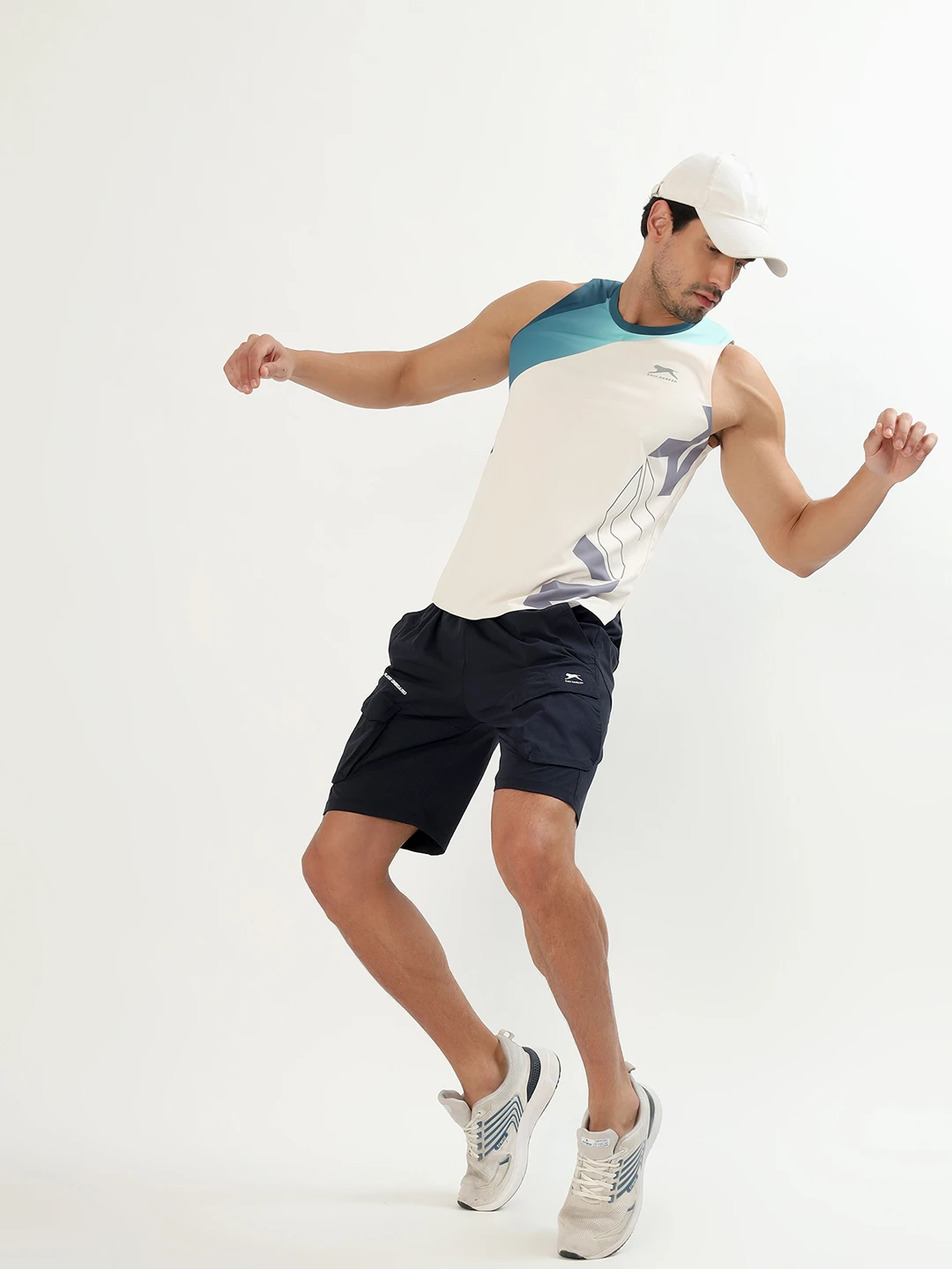 cargo shorts navy men