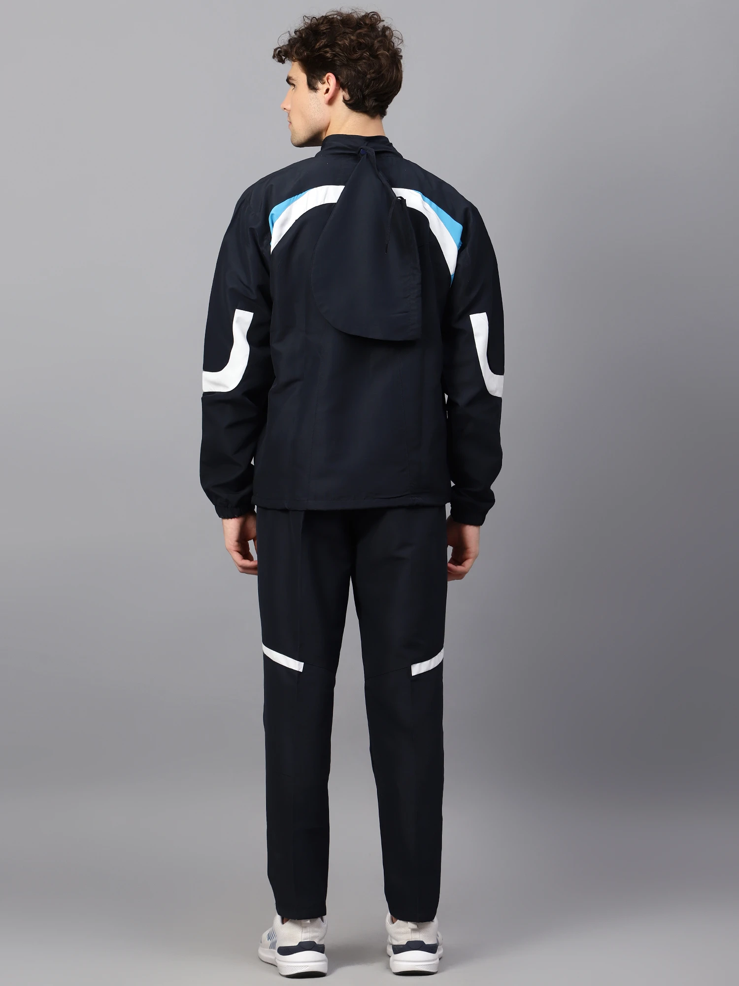 Shivnaresh Training Navy Blue Track Suit for men