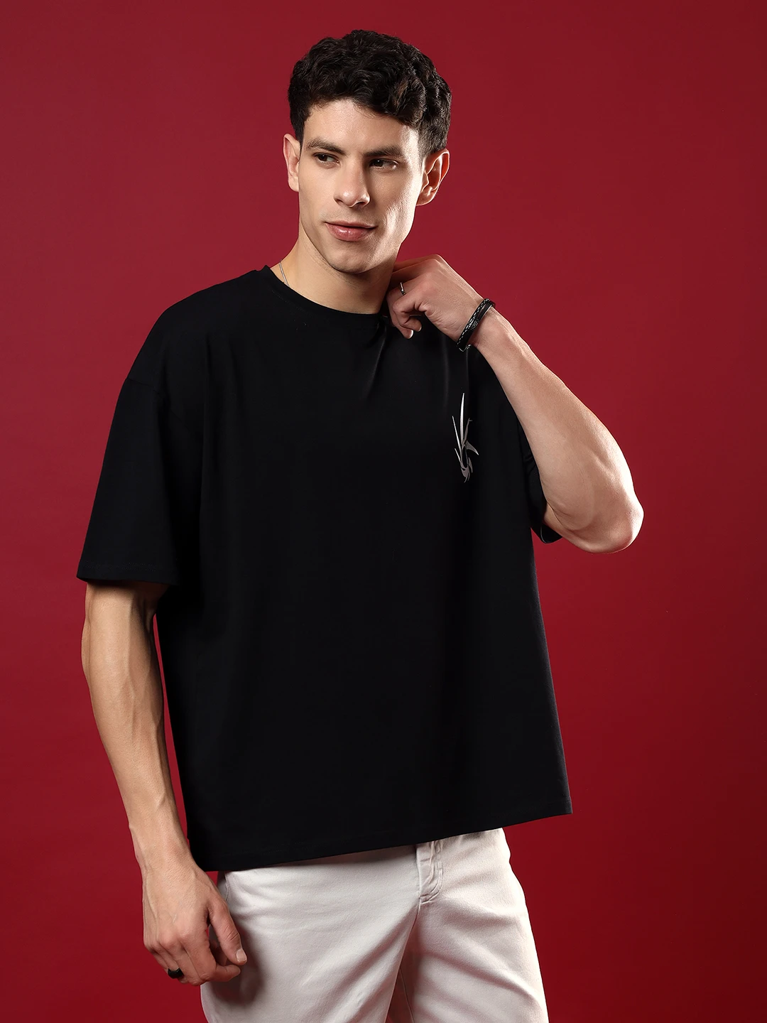 oversized black t shirt