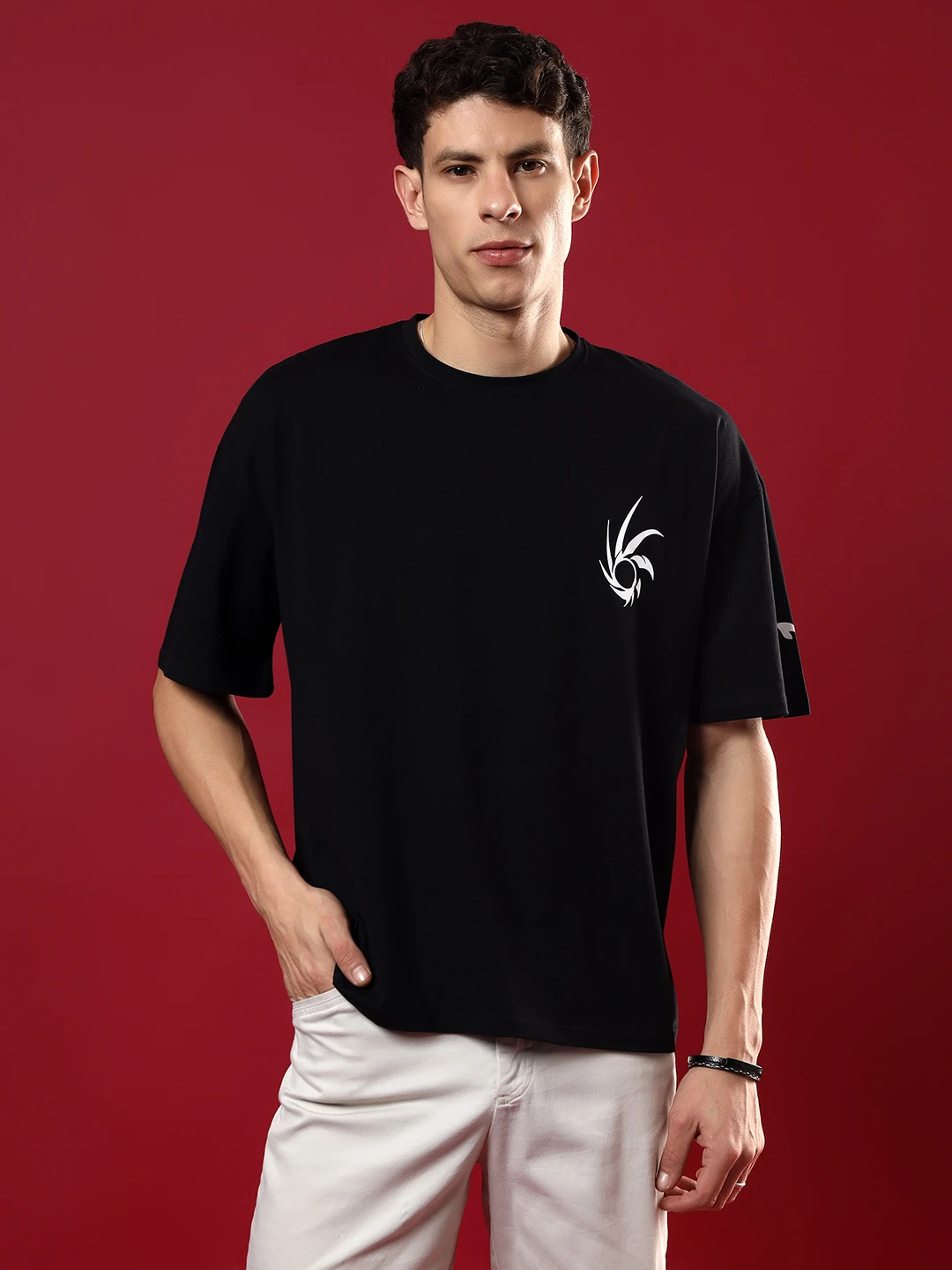 oversized black t shirt