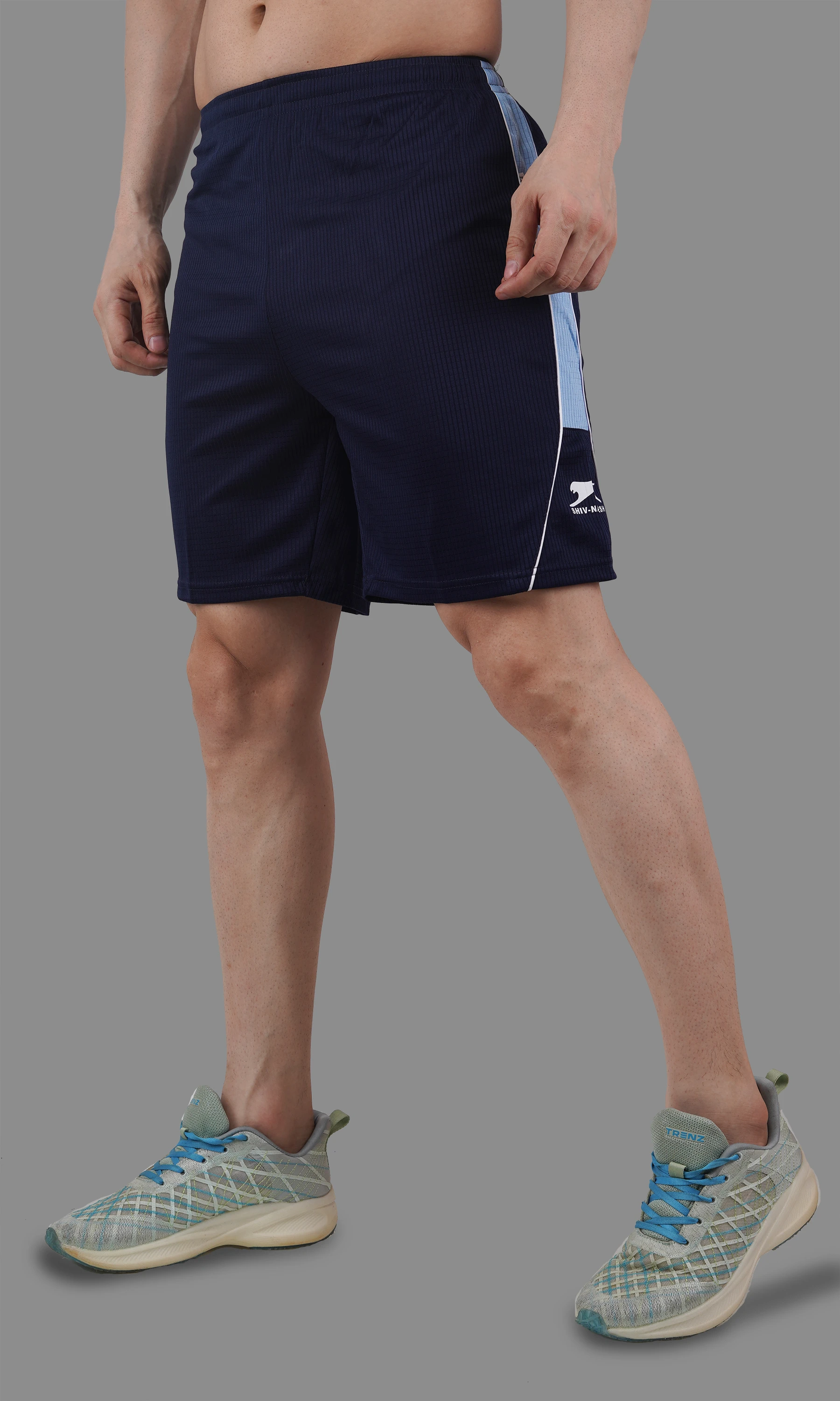 football training shorts navy