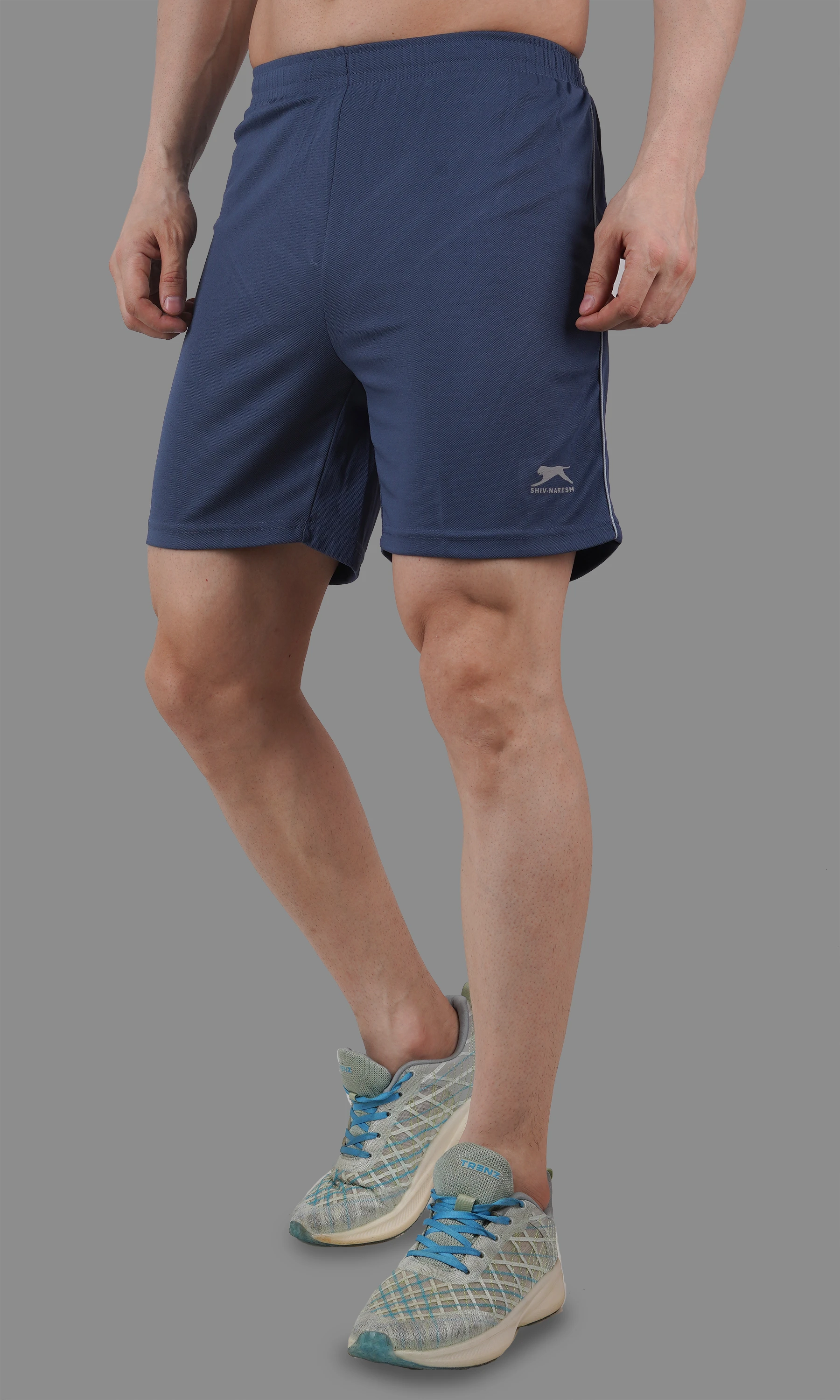athletic shorts grey
