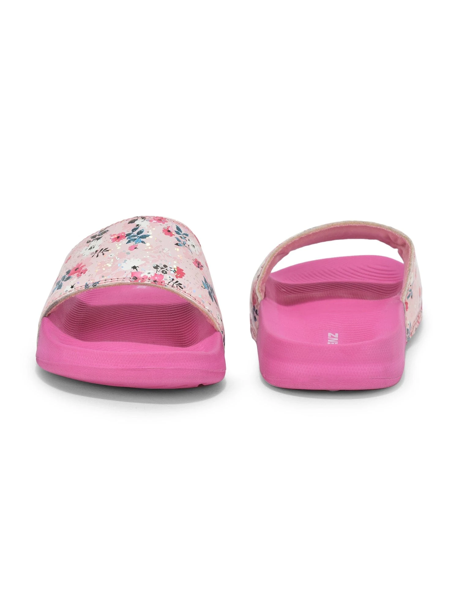 Pink slip-on slippers for girl kids