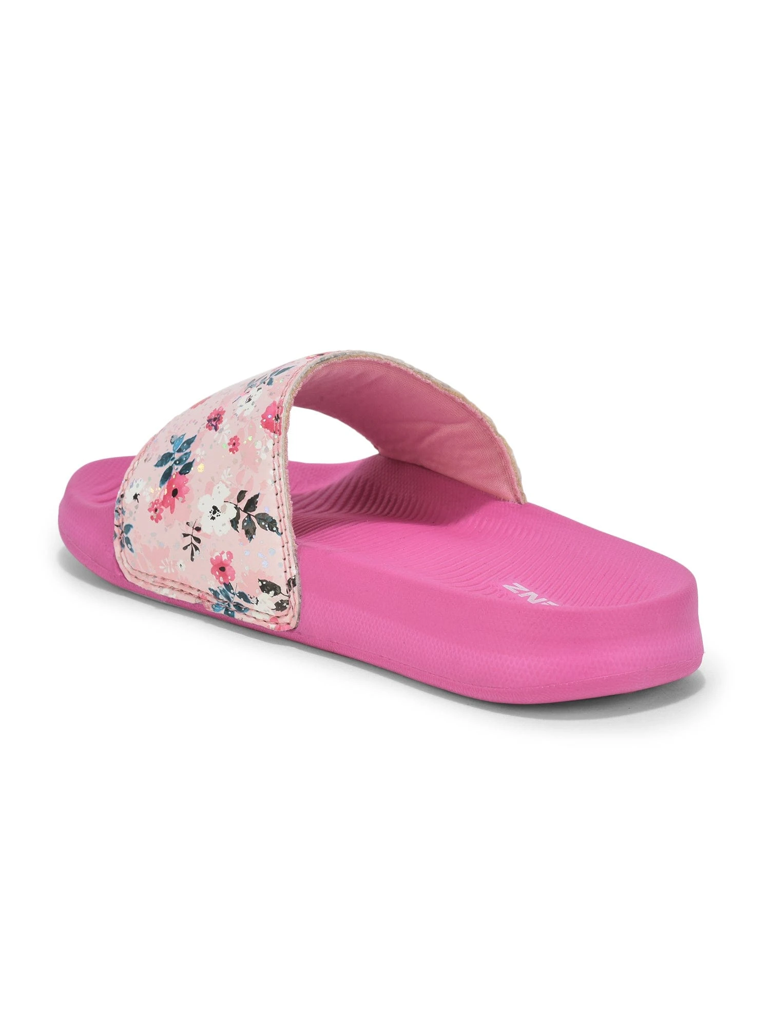 Pink slip-on slippers for girl kids
