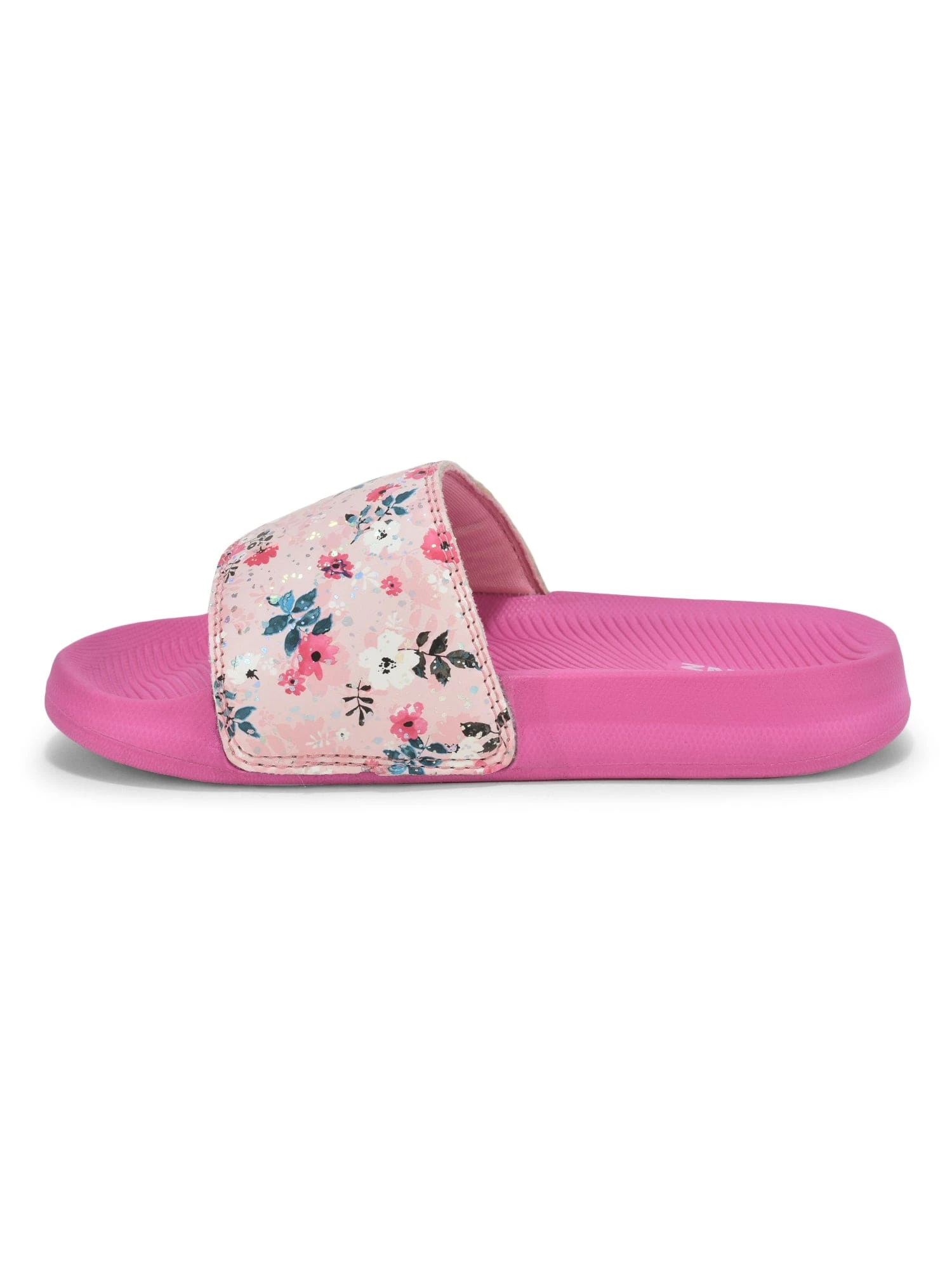 Pink slip-on slippers for girl kids