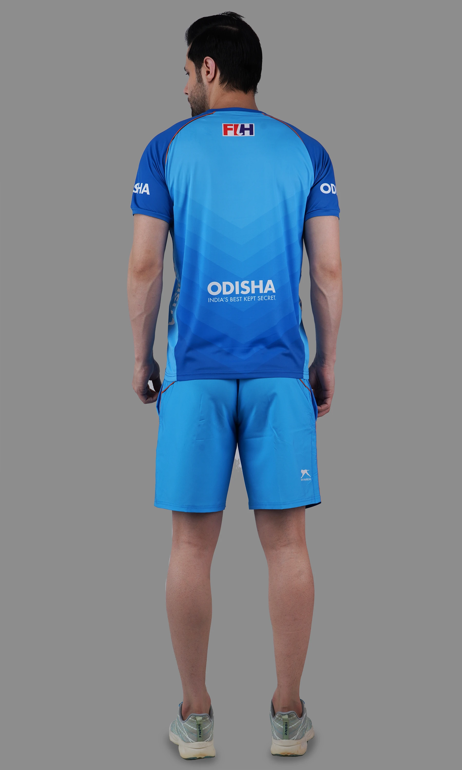 hockey kit royal white